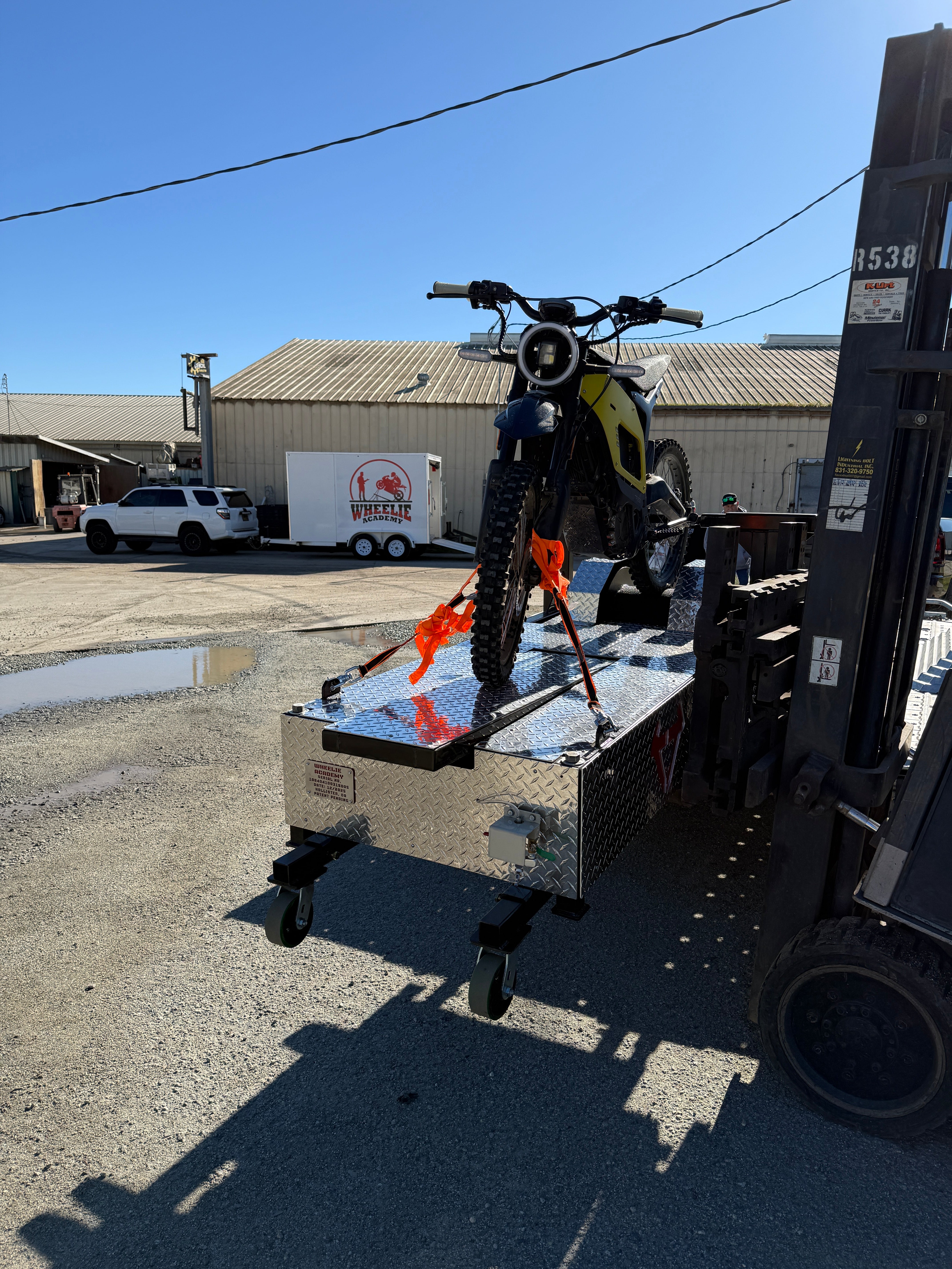 Wheelie Machine for Sale – Start a Profitable Motocross or Motorcycle Wheelie Training Business