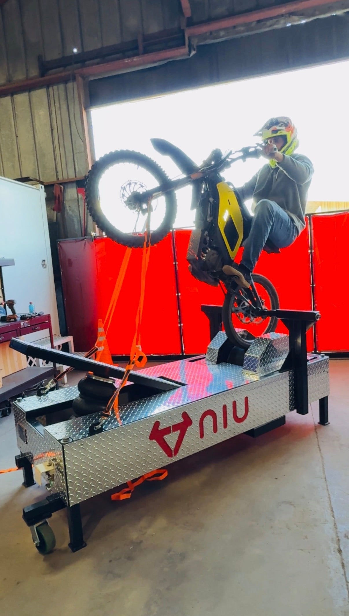 Wheelie Machine for Sale – Start a Profitable Motocross or Motorcycle Wheelie Training Business