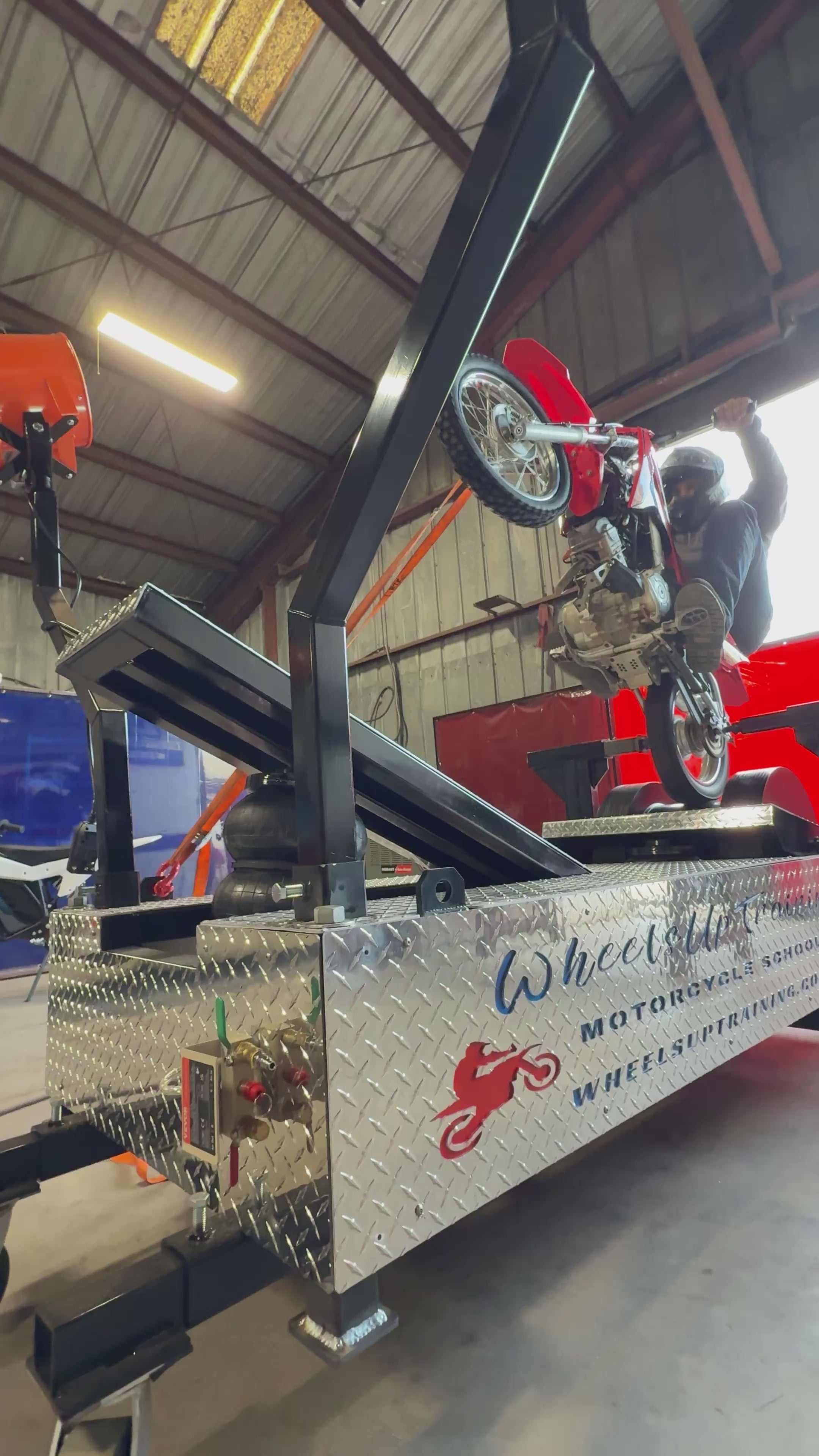 Wheelie Machine for Sale – Start a Profitable Motocross or Motorcycle Wheelie Training Business