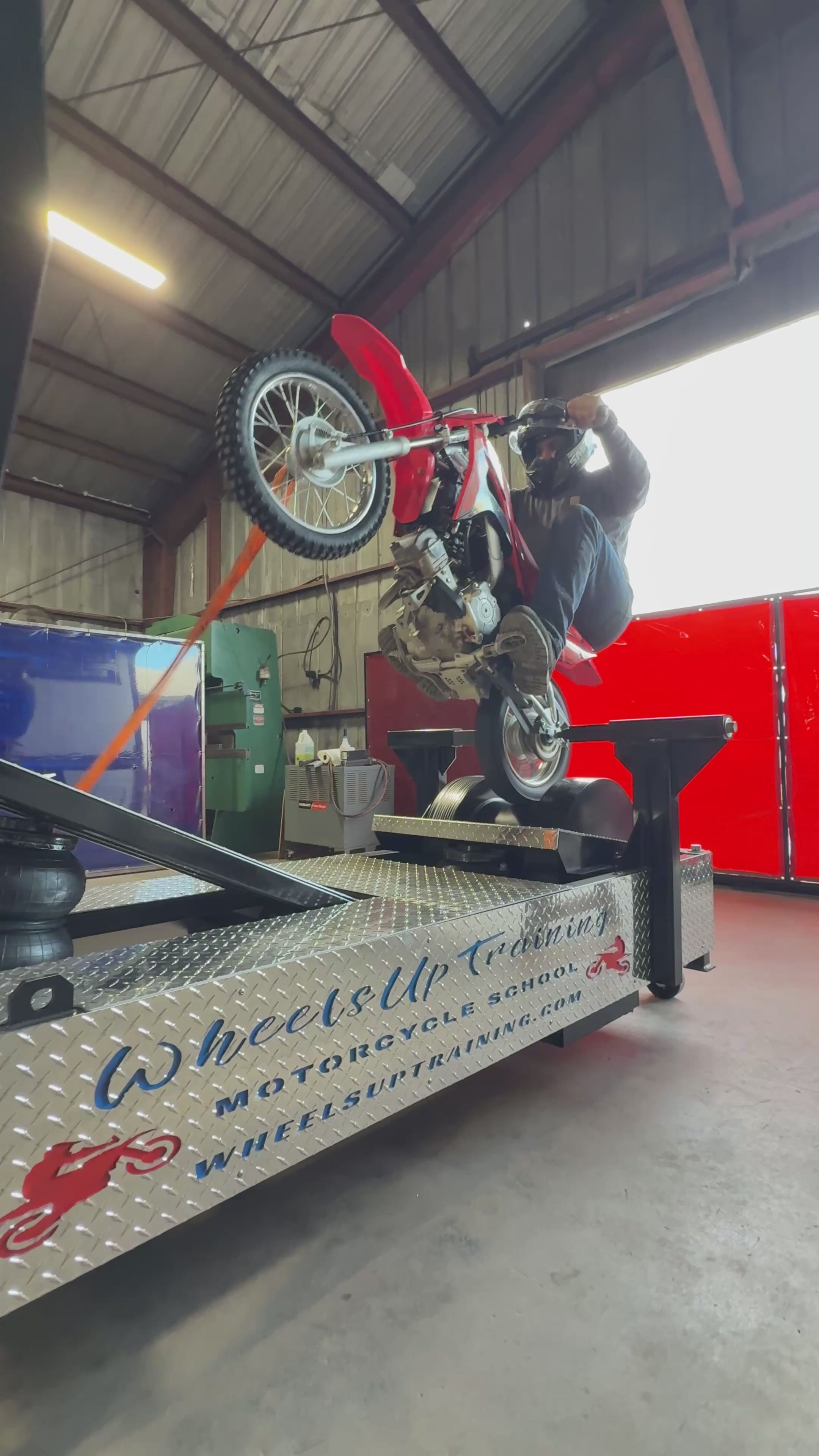 Wheelie Machine for Sale – Start a Profitable Motocross or Motorcycle Wheelie Training Business