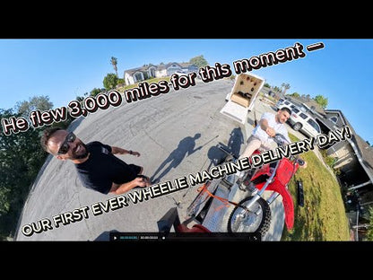 Wheelie Training Machine Training and Overview