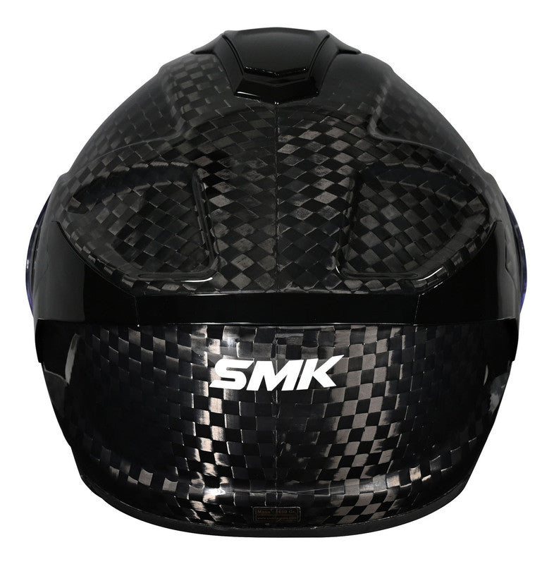 SMK Titan V2 Carbon Gloss Black Helmet