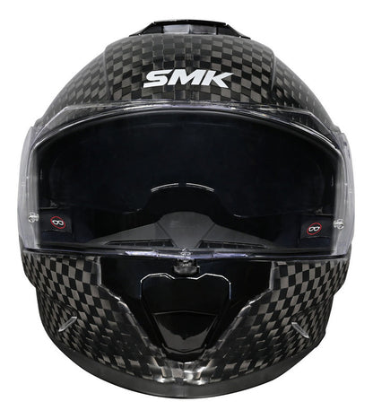 SMK Titan V2 Carbon Gloss Black Helmet